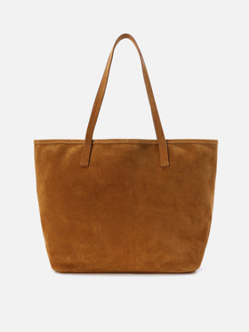 Borsa City regular in camoscio cammello