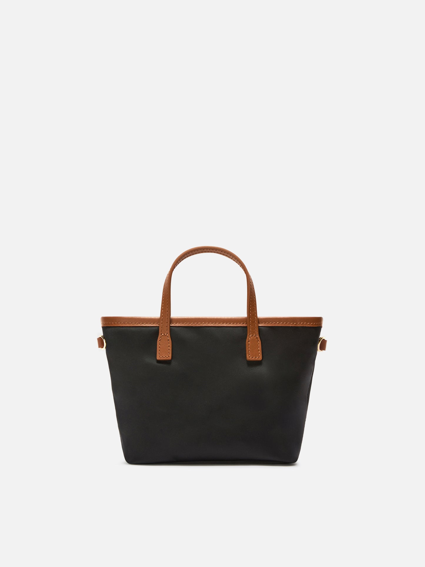 Borsa City mini in nylon nera