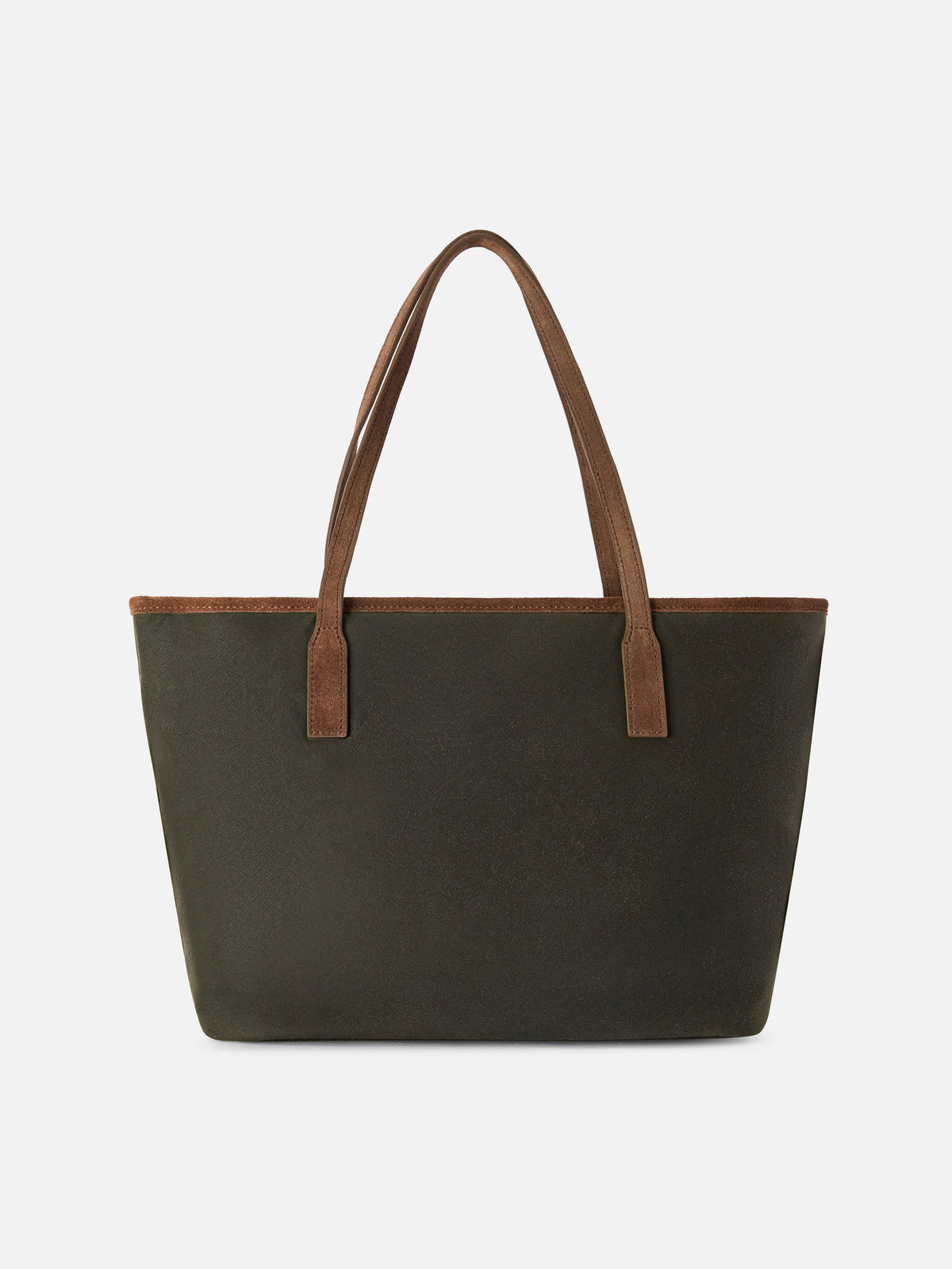Sac Medium City ciré vert militaire avec broderie logo 