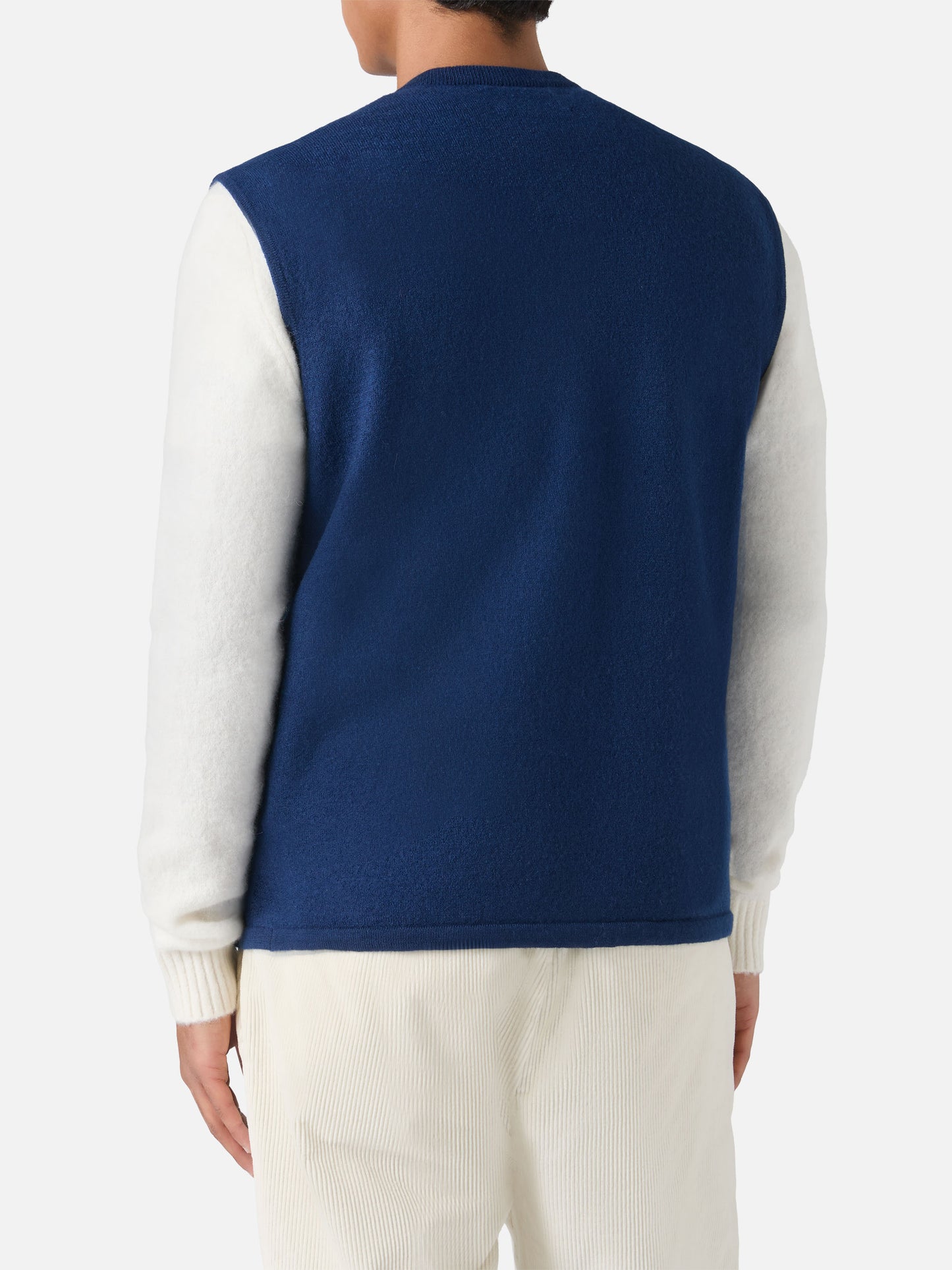 Gilet smanicato Chioto blu navy