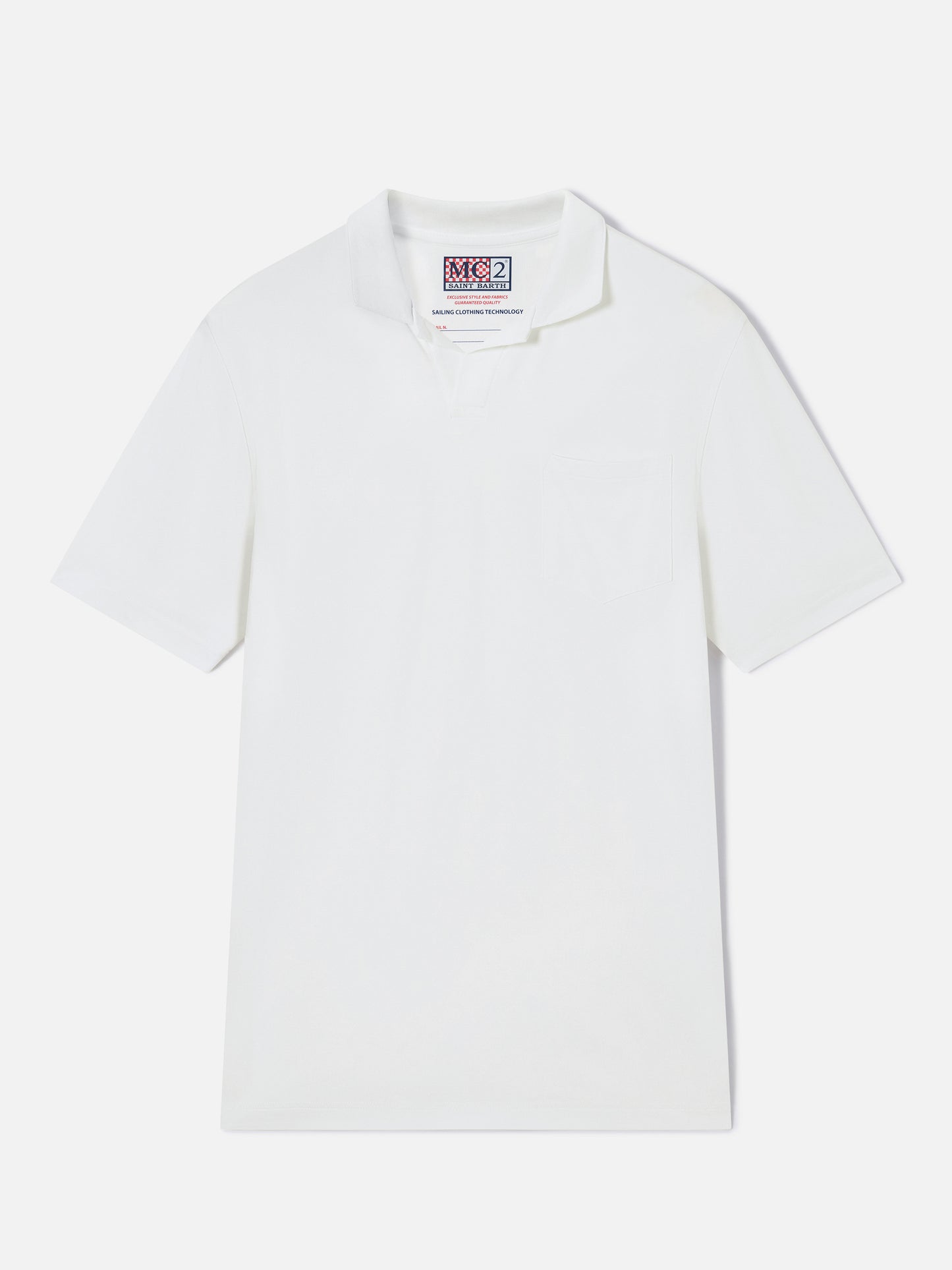 Technisches Piqué-Poloshirt Camber in Creme 