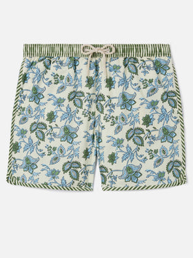 Comporta swim shorts with floral print