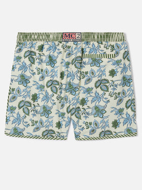 Comporta swim shorts with floral print