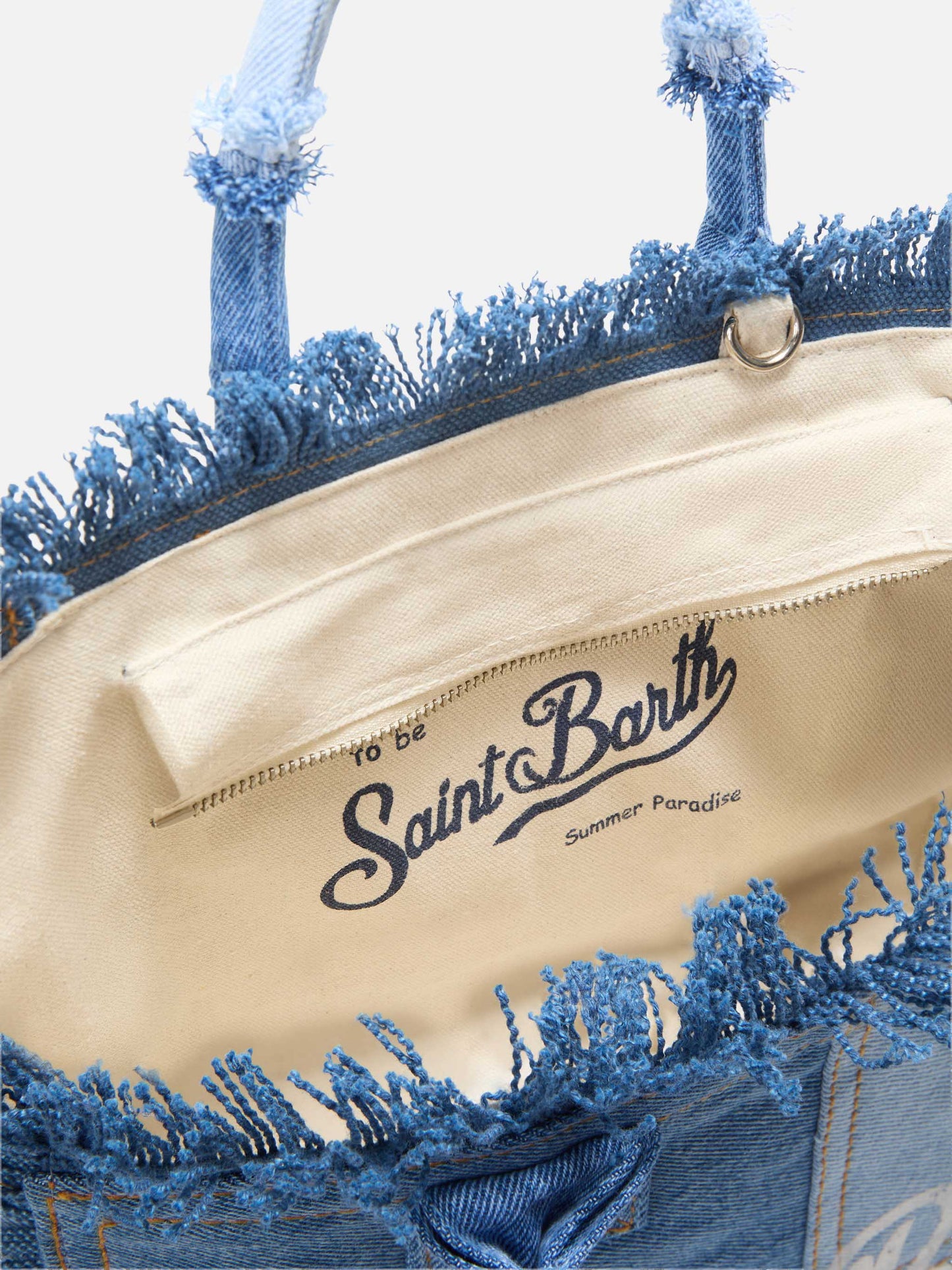 Borsa Colette in denim patchwork