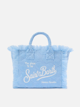 Terry effect Colette bag with raised shell detail