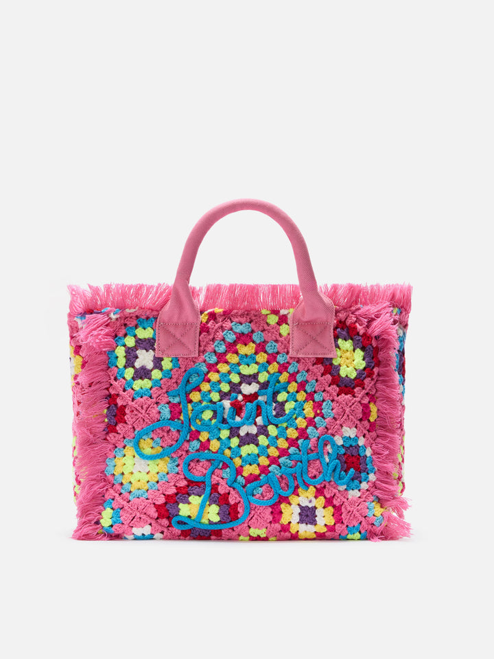 Borsa a mano Colette crochet rosa