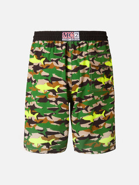 Comfort Surf Badeshorts mit Camouflage-Muster
