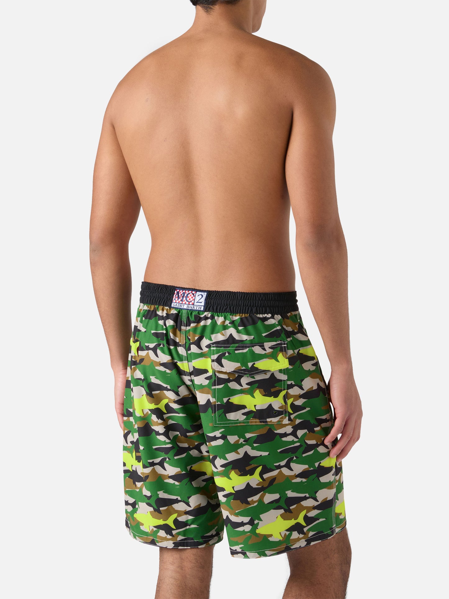 Comfort Surf Badeshorts mit Camouflage-Muster