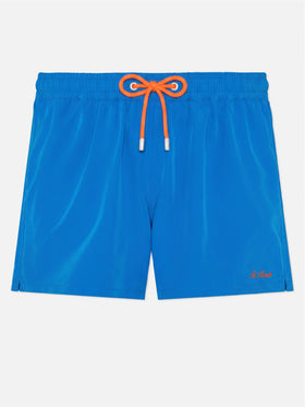 Bluette Comfort swim shorts  with St. Barth embroidery