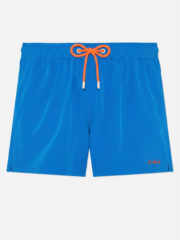 Bluette Comfort Badeshorts mit St. Barth-Stickerei