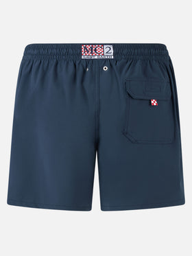 Man Comfort swim shorts with Nel bere e nel mare embroidery | INSULTI LUMINOSI SPECIAL EDITION