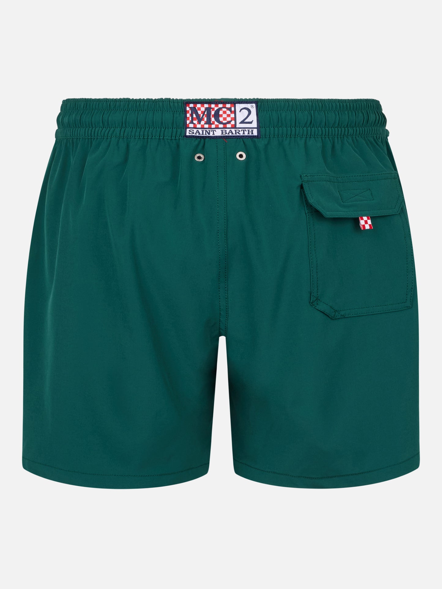 Man Comfort Badeshorts mit „Forte dei Drammi“-Stickerei | INSULTI LUMINOSI SONDEREDITION