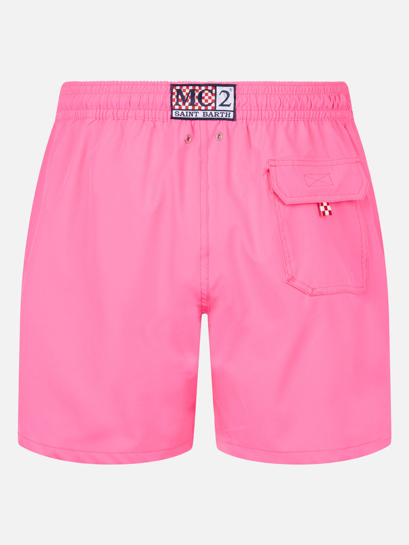 Man Comfort swim shorts with Mi girano le palline embroidery | INSULTI LUMINOSI SPECIAL EDITION