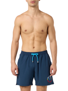 Costume classico elasticizzato Comfort con ricamo Dal Padel alla Brace | EDIZIONE SPECIALE INSULTI LUMINOSI
