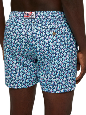 Costume mare Comfort Light con stampa pesci