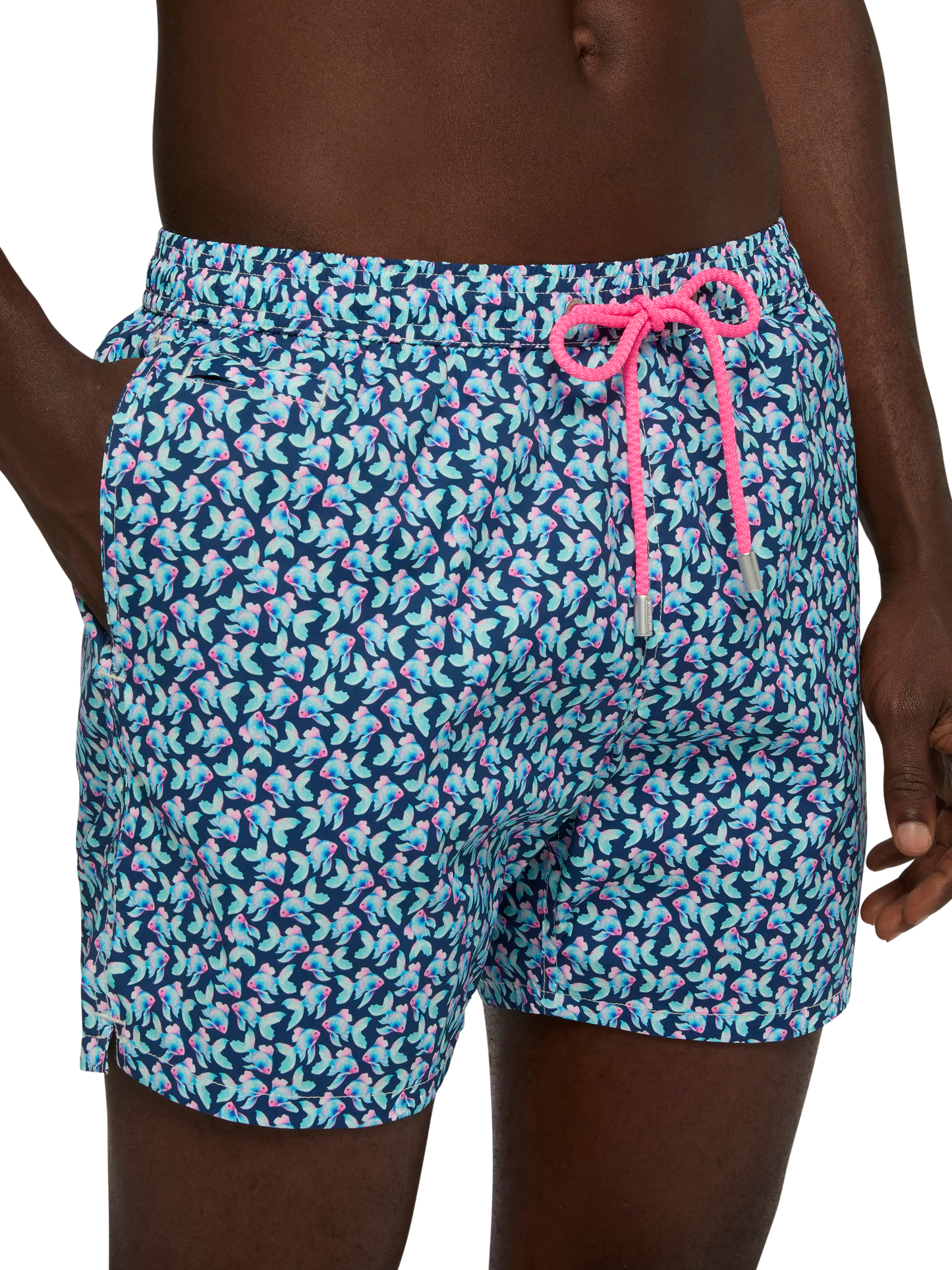 Costume mare Comfort Light con stampa pesci