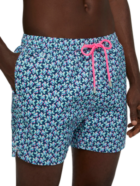 Costume mare Comfort Light con stampa pesci