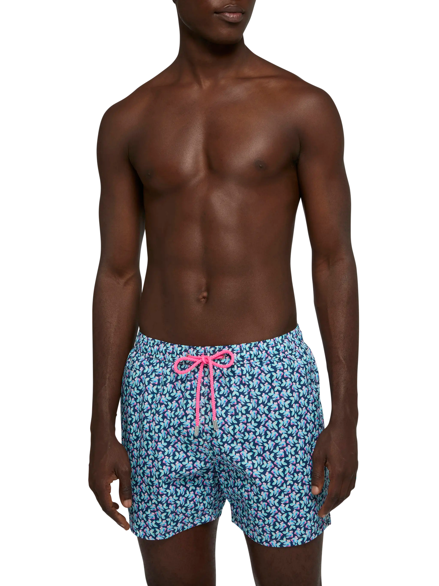 Costume mare Comfort Light con stampa pesci