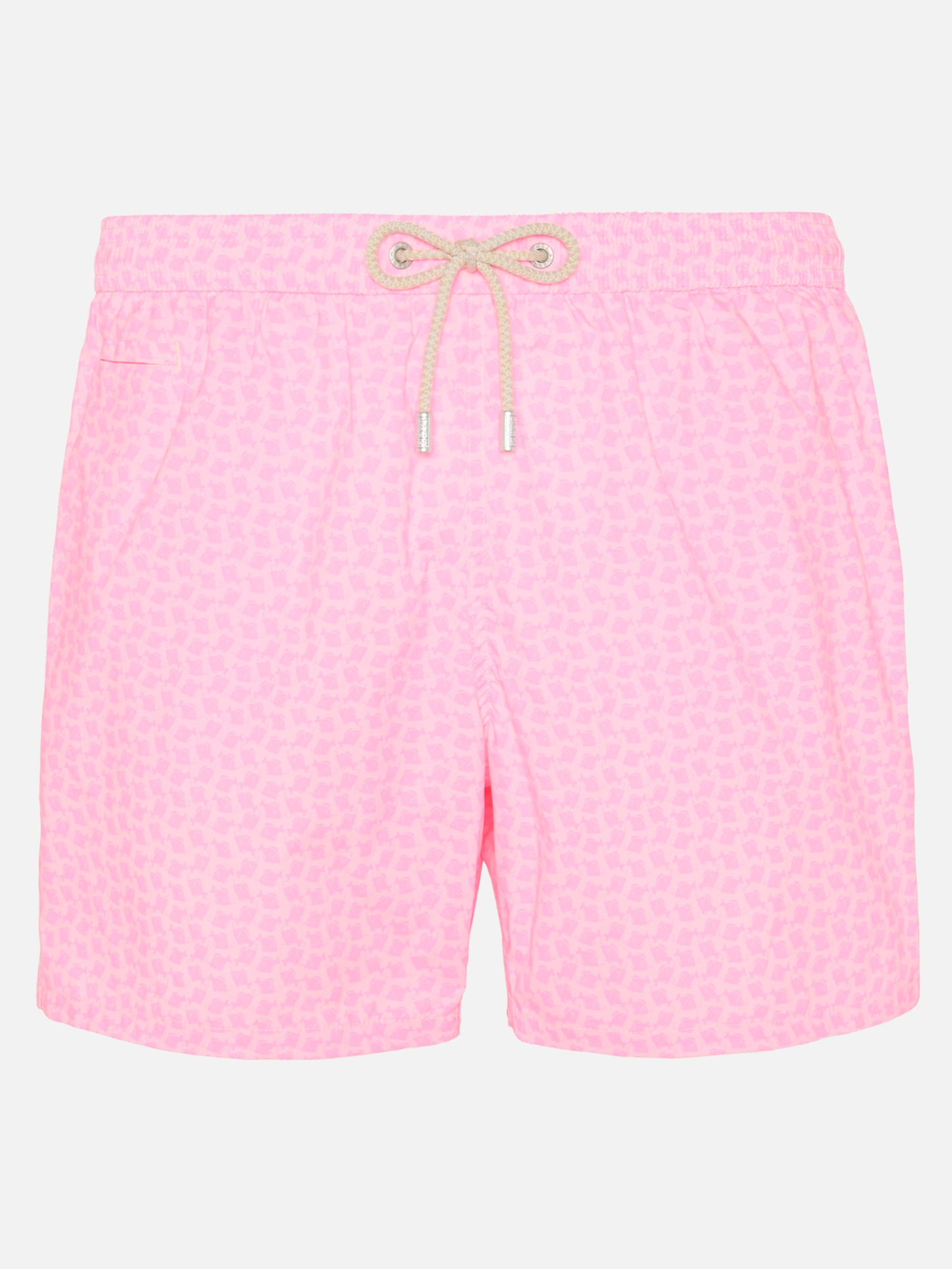 Comfort Light Badeshorts mit Fisch-Print