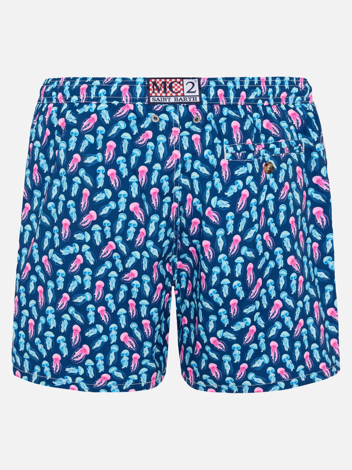 Comfort Light swim shorts with jellyfish print
