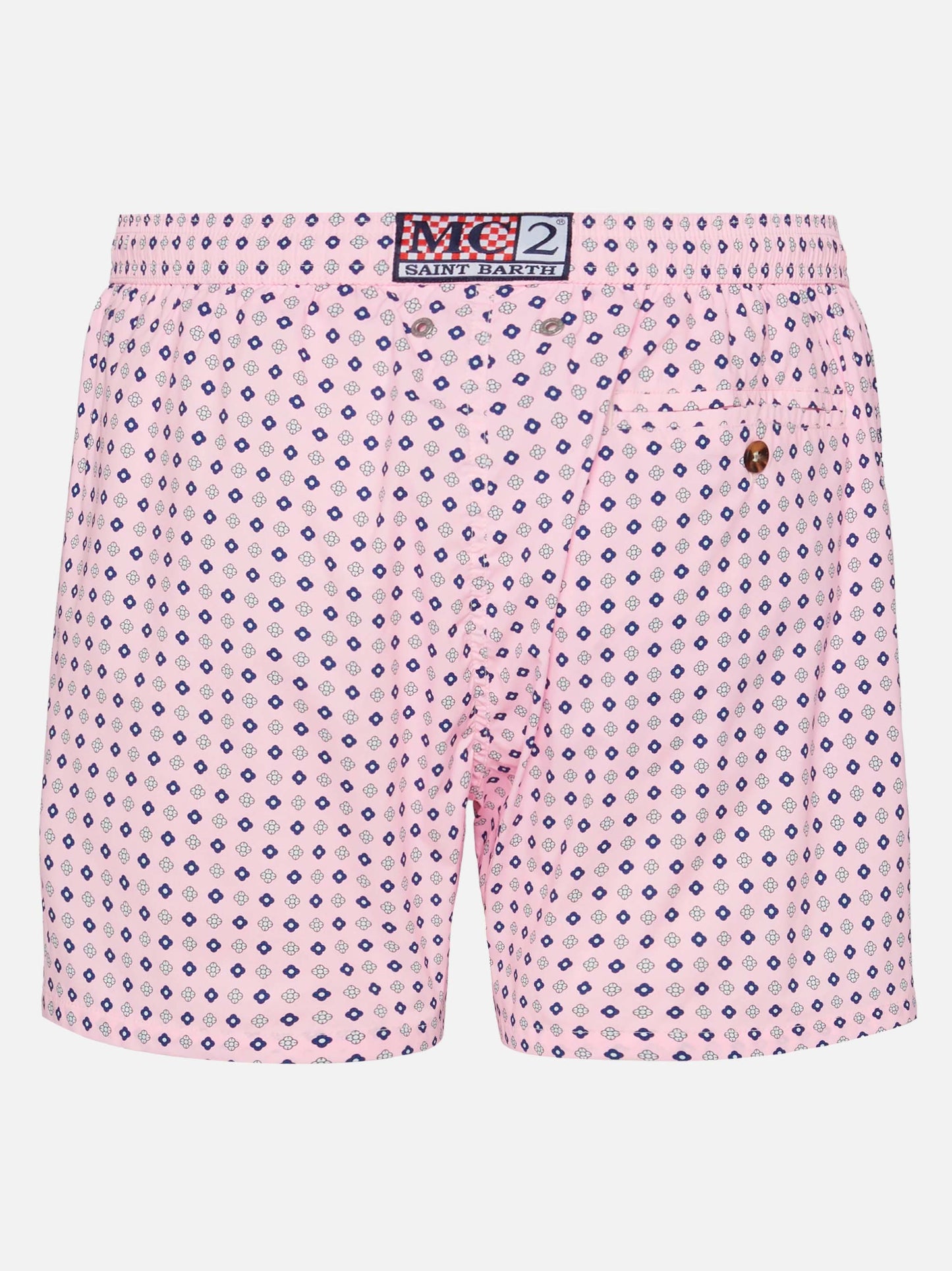 Badeshorts Comfort Light mit Krawatten-Print