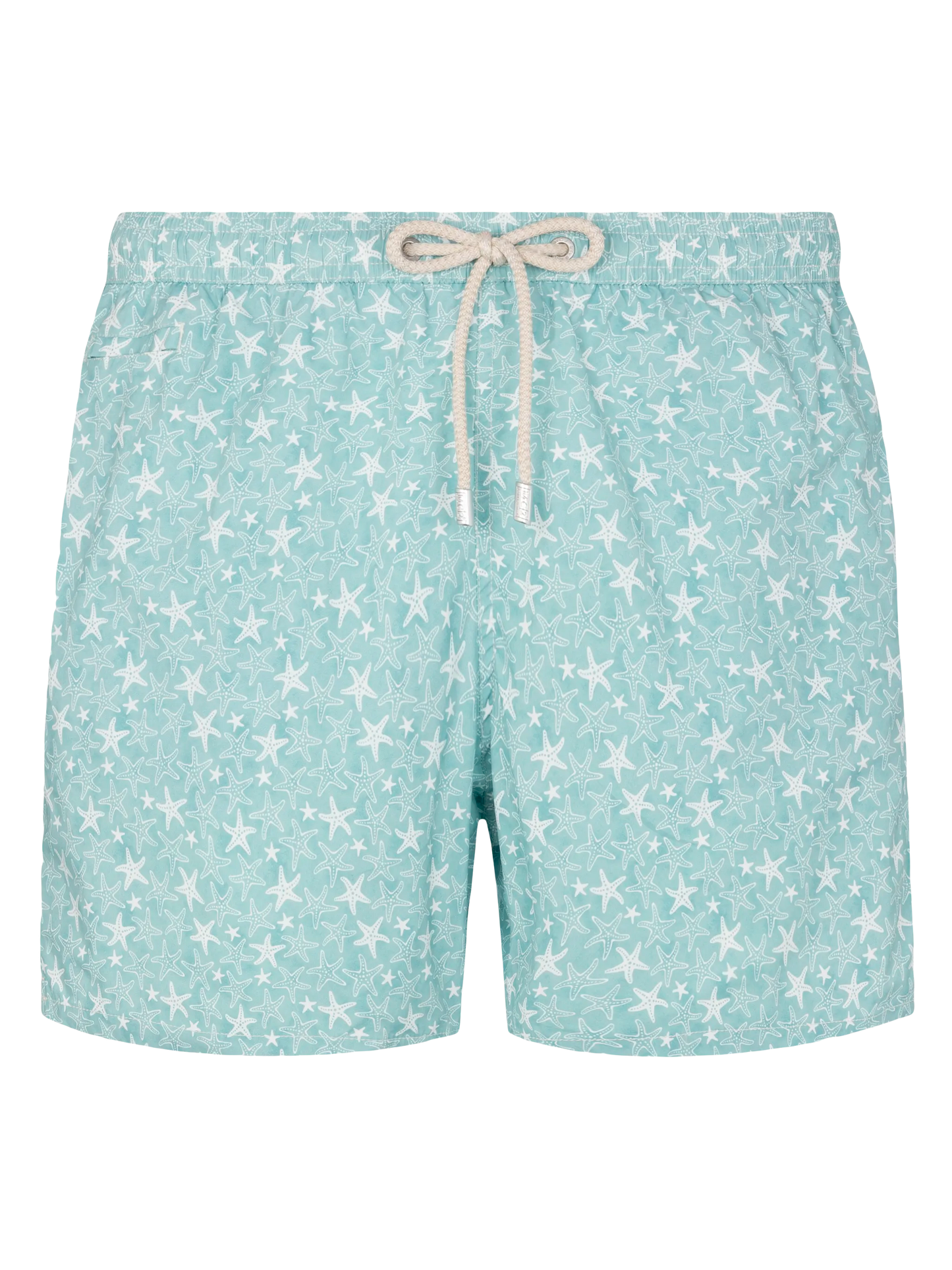 Costume mare Comfort Light con stampa conchiglie tropicali