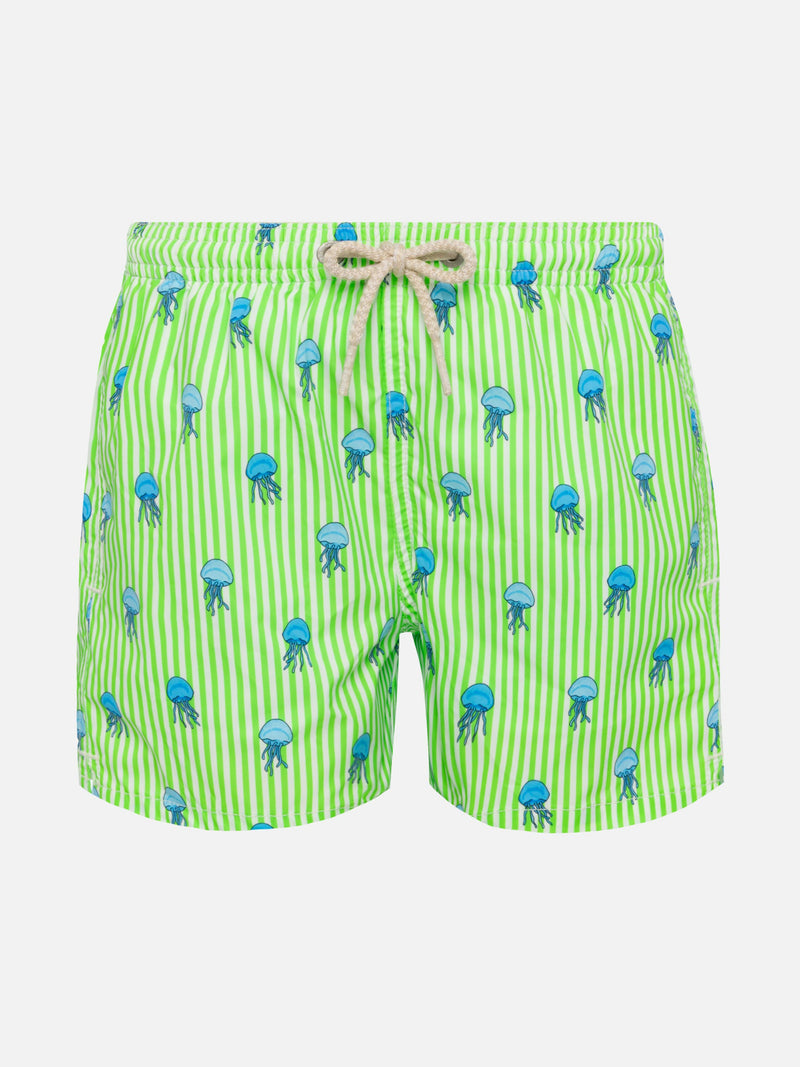 Comfort Light Jr Badeshorts mit Quallen-Print