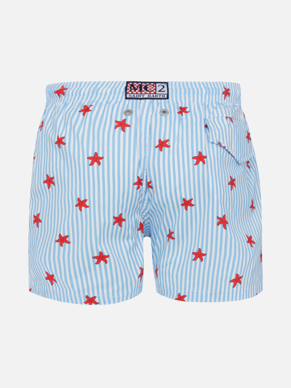 Costume mare Comfort Light con stampa stelle marine