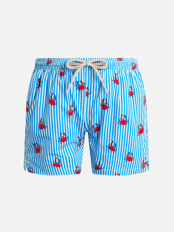 Boy Comfort Light Badeshorts mit Krabben-Print