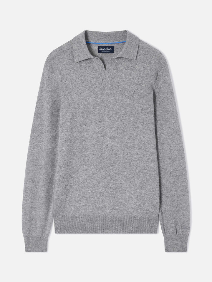 Polo Covent en cachemir gris 