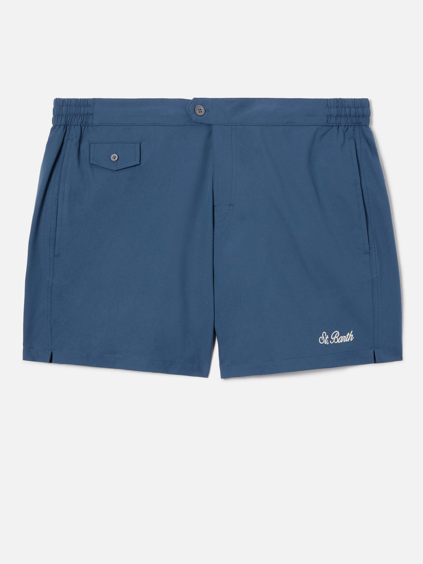 Capferrat swim shorts in navy blue with embroidered logo