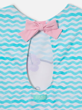 Costume intero Cressy a maniche lunghe con stampa Hello Kitty | Special Edition