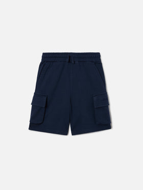 Short cargo Cargy Jr bleu marine 