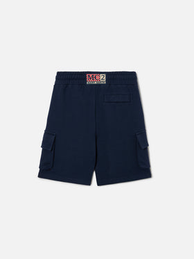 Short cargo Cargy Jr bleu marine 
