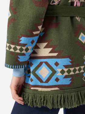 Woman cardigan Cristabel with belt