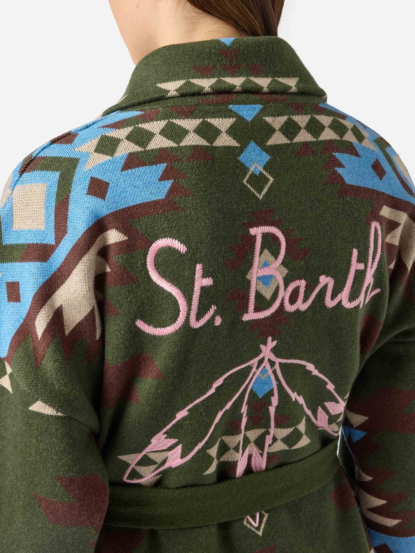 Woman cardigan Cristabel with belt