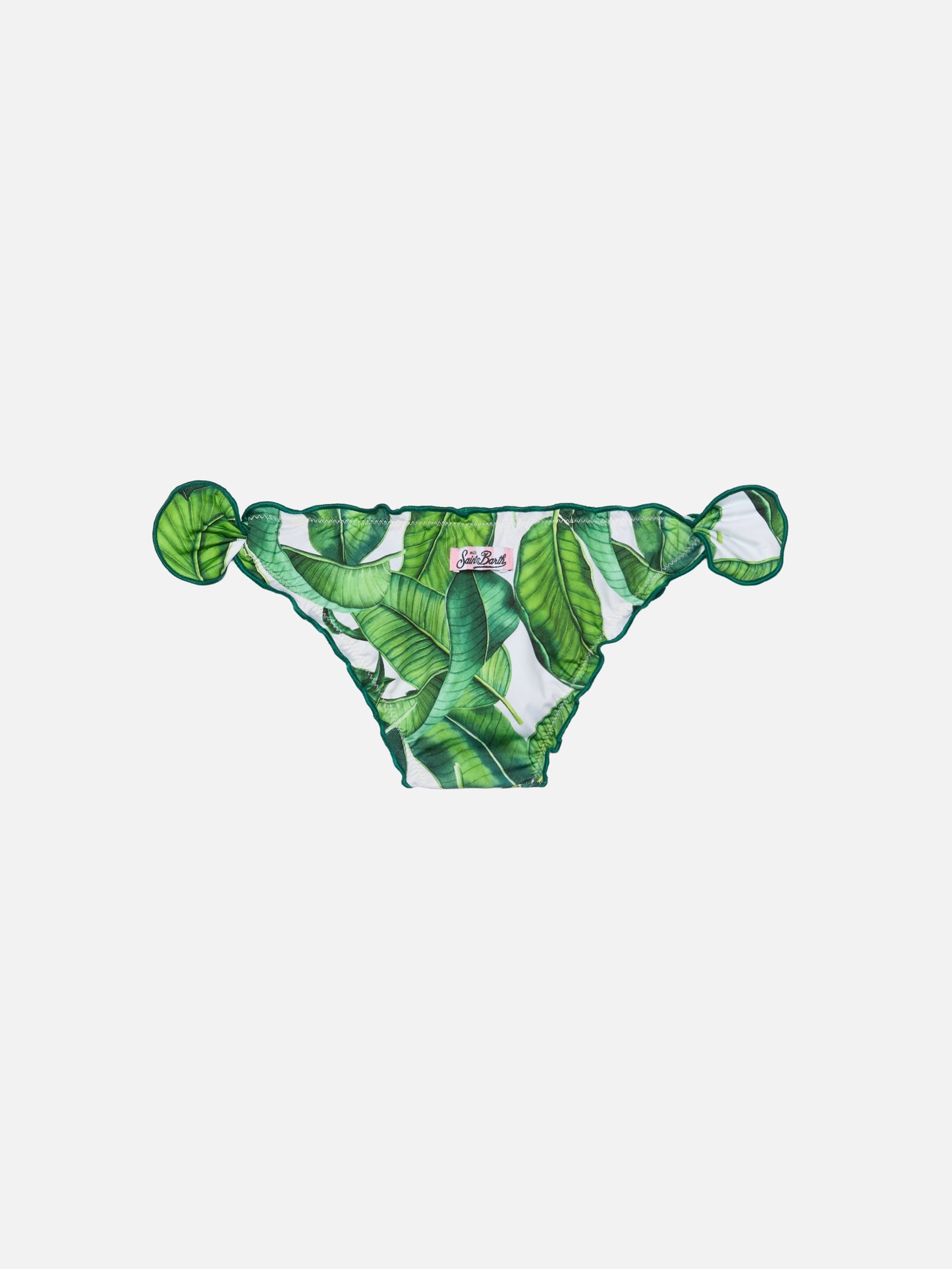 Cric classic swim briefs with banana leaves print