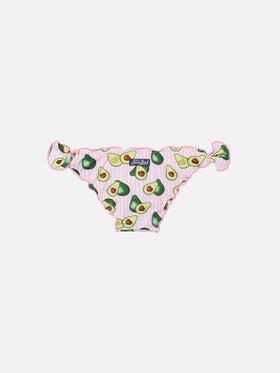Cric classic swim briefs with heart print