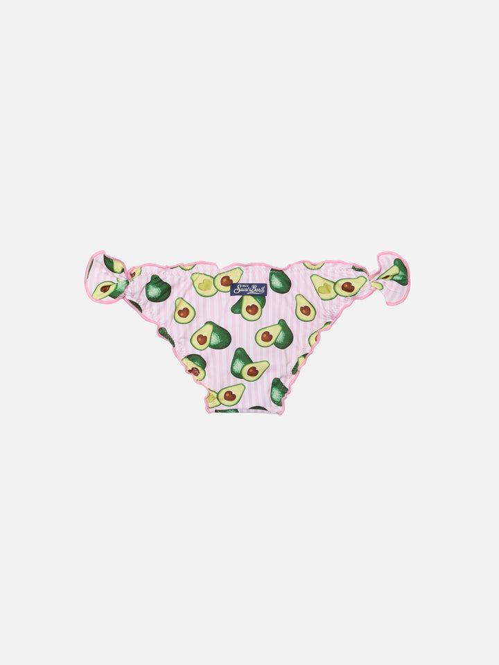 Cric classic swim briefs with heart print