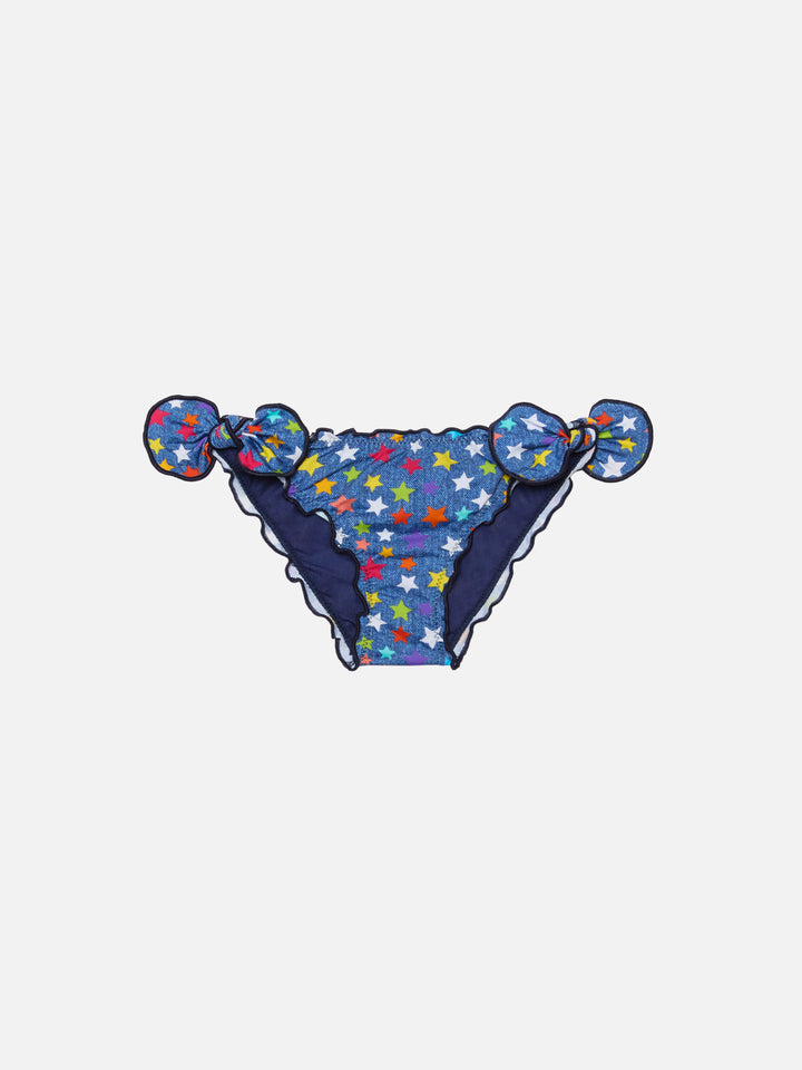 Cric classic swim briefs with stars print