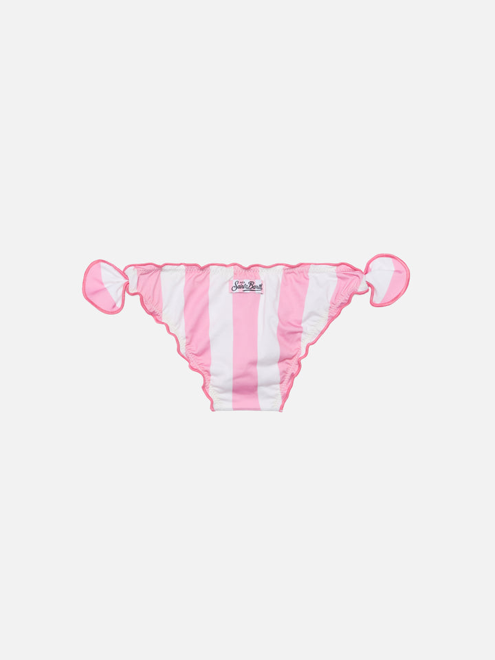 Cric classic swim briefs with pink striped print
