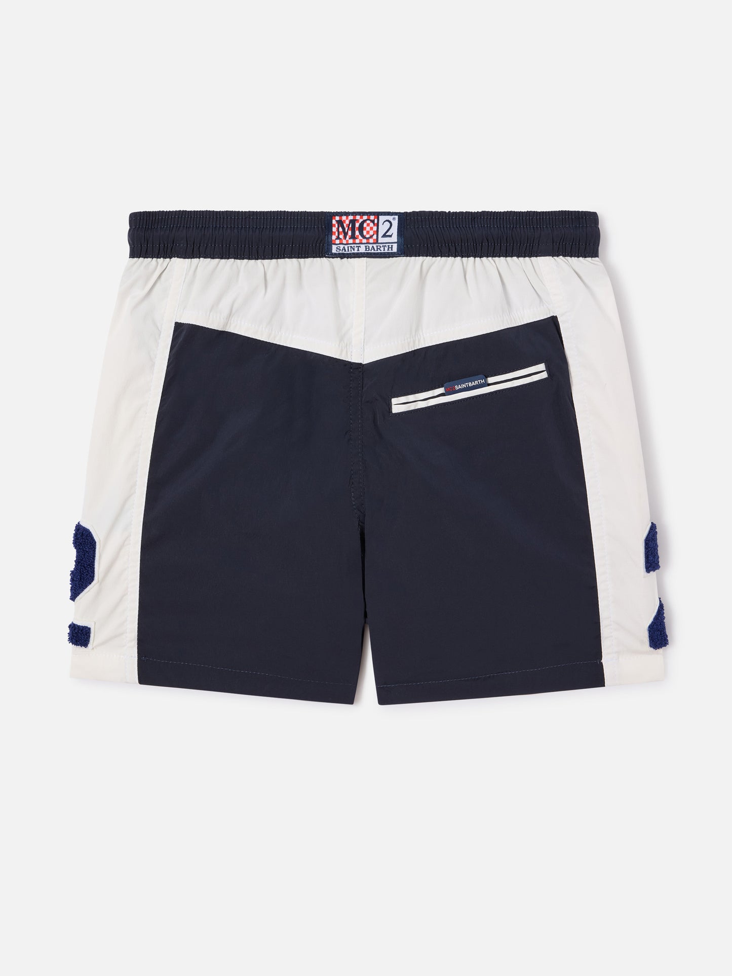Short de bain Cup Jr avec bandes et patch 