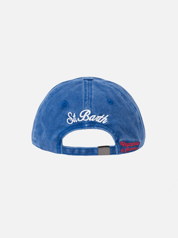 Cappello da baseball ricamato in denim Davis con ricamo non sono bello, piaccio | VACANZE DI NATALE EDIZIONE SPECIALE