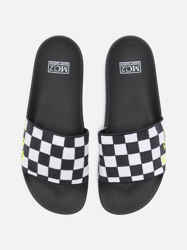 Men's slipper with Saint Barth logo