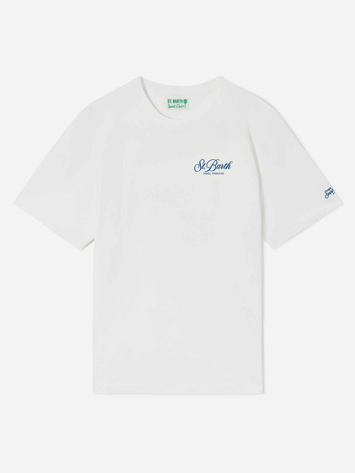 T-shirt Delmar oversize bianca in cotone con stampa Snoopy sul retro | Special edition