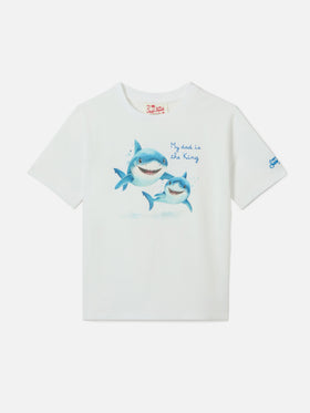 Denver Jr t-shirt with My Dad Is The King! embroidery