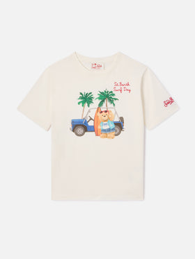 Denver Jr t-shirt with Surf Day embroidery