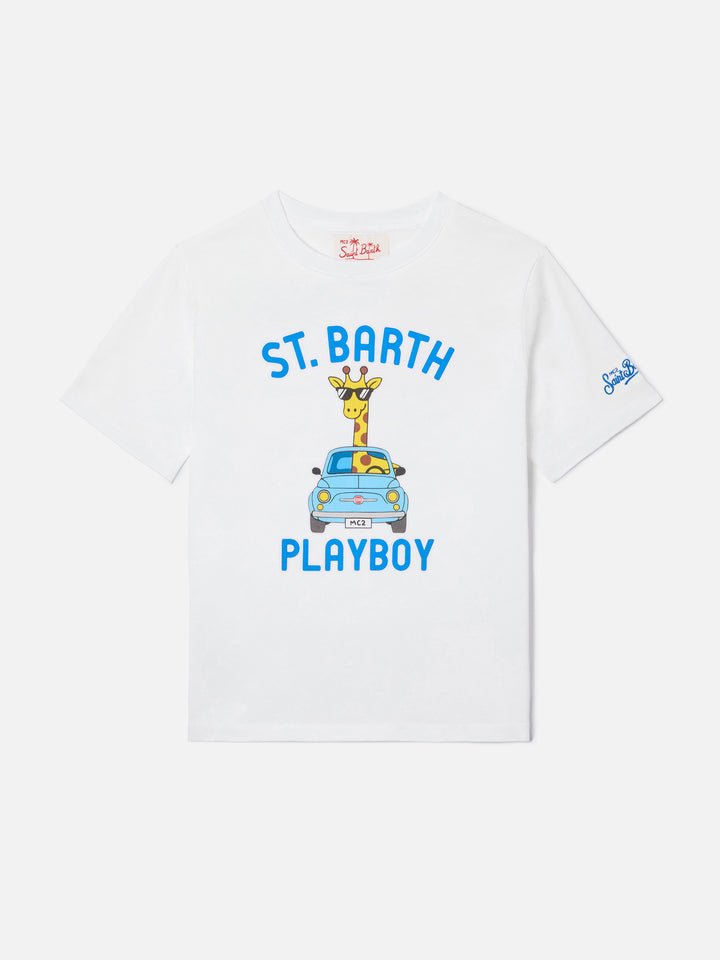 Camiseta Denver Jr con maxi estampado St. Barth Playboy 