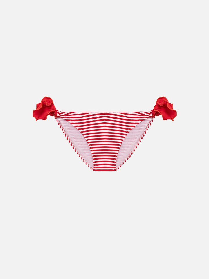 Swim briefs Dolly with striped print - MC2 Saint Barth