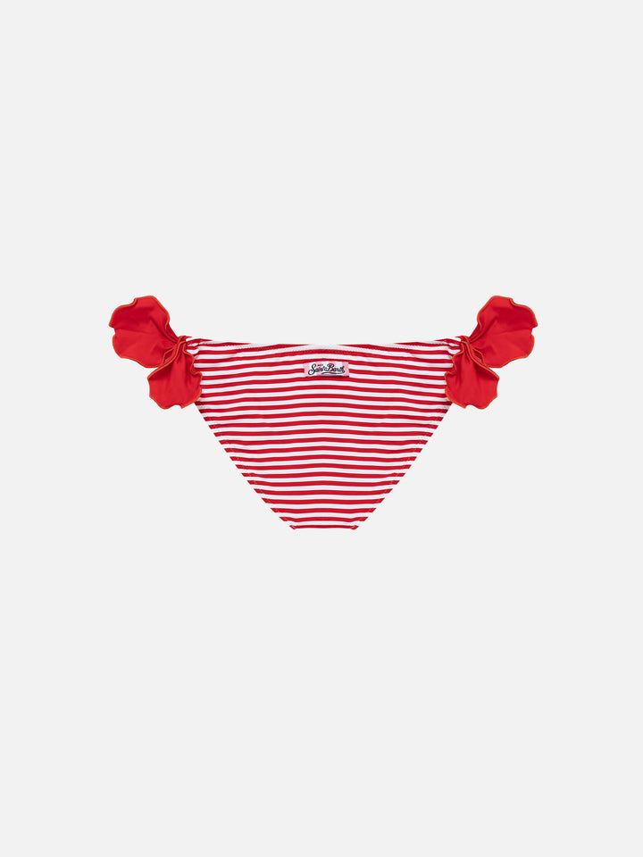 Swim briefs Dolly with striped print - MC2 Saint Barth